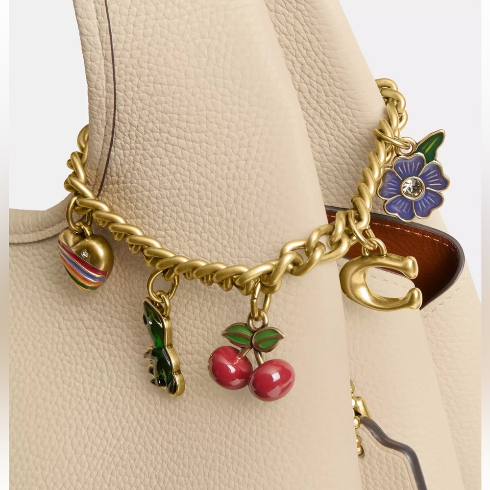 NWT Coach Motif Chain Bag Charm without a dust bag CN119 - Picture 4 of 7
